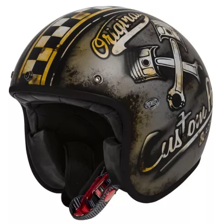 MOTOCICLETA casco jet POCO DECO OP9BM - PREMIER