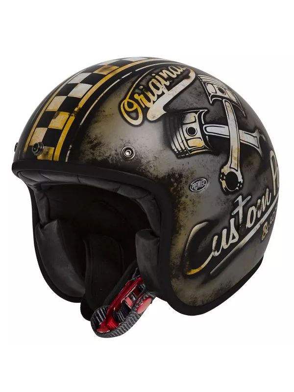 MOTOCICLETA casco jet POCO DECO OP9BM - PREMIER