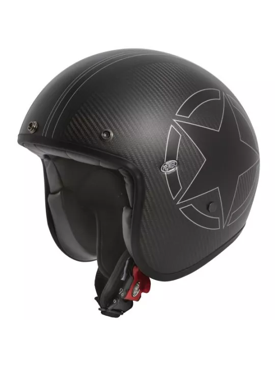 Le Petit Open Face Helmet Star Carbon Bm - Premier