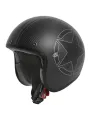 MOTO CASCO JET Little Star CARBONIO BM - PRIMA