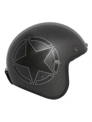 Capacete Jet Le Petit Star Carbon Bm - Premier