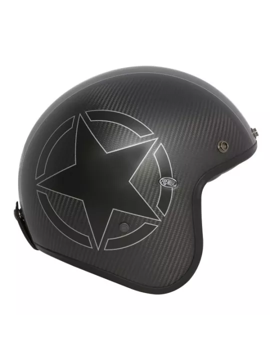 Motorradhelm JET LITTLE STAR CARBON BM - FIRST