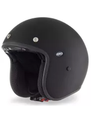 MOTO CASCO JET NERO OPACO PICCOLO U9BM - PREMIER