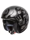 VINTAGE MOTO CASCO JET BD17BM DECO - PRIMA