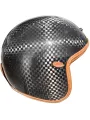Casque Moto Jet Vintage Classic Carbon Tech Limited Edition - Premier