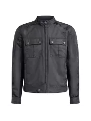 Temple Tec Nylon Schwarze Jacke - Belstaff