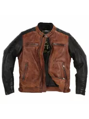 Cruiser Rag Leather retro jacket- Helstons