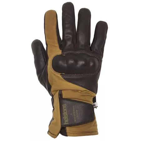 Luvas Curtis Couro-Tissu Wax-Helstons