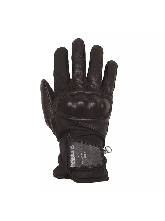 Luvas Curtis Couro-Tissu Wax-Helstons