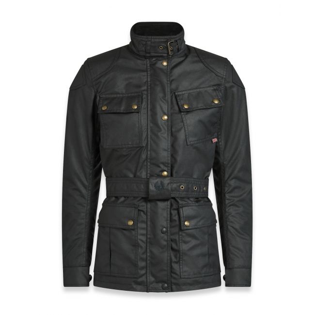 VESTE TRIALMASTER PRO LADY WAX6OZ BLACK-BELSTAFF