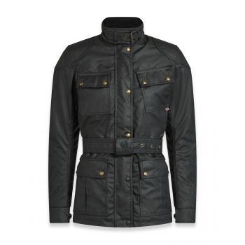 VESTE TRIALMASTER PRO LADY WAX6OZ BLACK-BELSTAFF