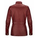 VESTE TRIALMASTER PRO LADY WAX6OZ RACING RED-BELSTAFF