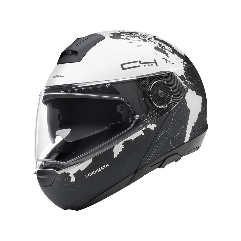 CASCO C4 PRO ECE MAGNITUDO White-SCHUBERTH|VINTAGE MOTORS