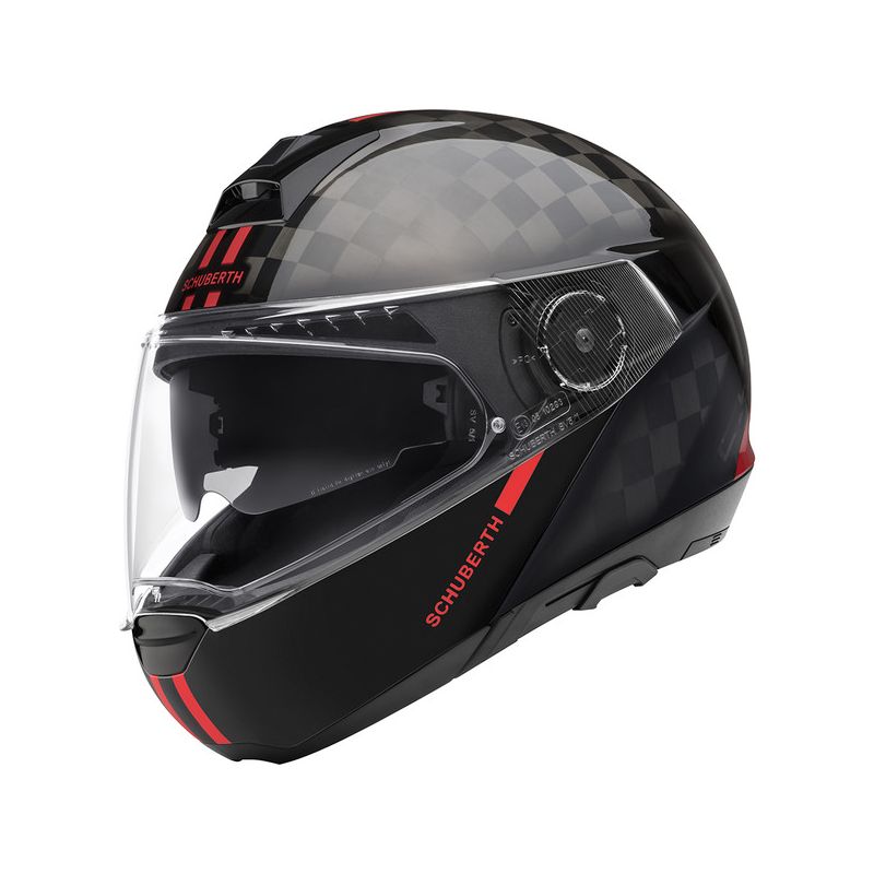 HELMET C4 PRO CARBON ECE Fusion Red 