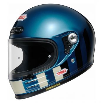 Glamster Resurrection Full Face Helmet Blue - Shoei