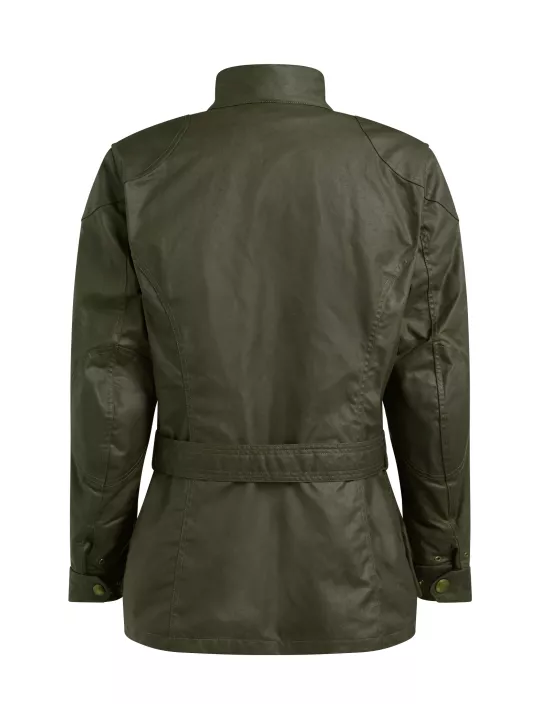 CHAQUETA TRIALMASTER PRO WAX10OZ OLIVE GREEN-BELSTAFF