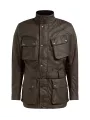 Mahagoni Trialmaster Pro Wax10Oz Jacke - Belstaff
