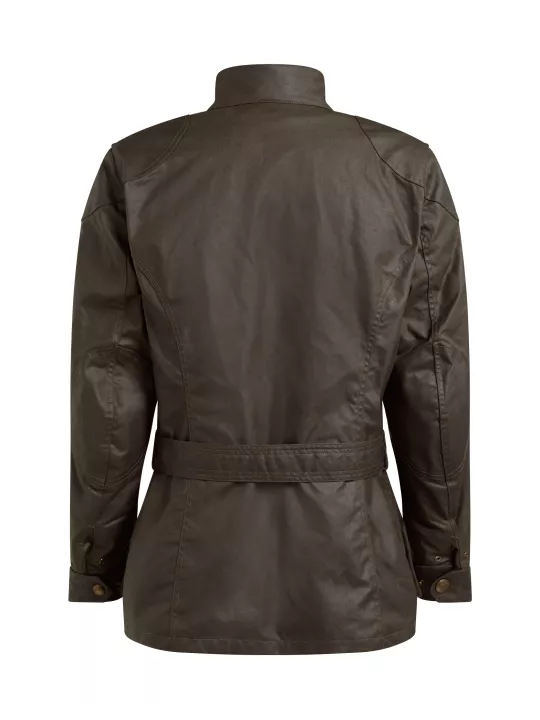 Trialmaster Pro Wax10Oz retro jacketMahogany - Belstaff