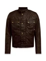 CAZADORA BROOKLANDS 2.0 WAX MAHOGANY-BELSTAFF