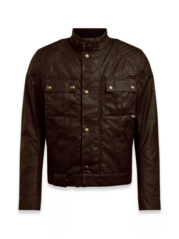 Blouson Brooklands 2.0 Wax Mahogany - Belstaff
