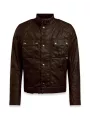 GIUBBOTTO BROOKLANDS 2.0 WAX MAHOGANY-BELSTAFF