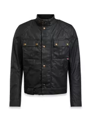 CAZADORA BROOKLANDS 2.0 WAX BLACK-BELSTAFF