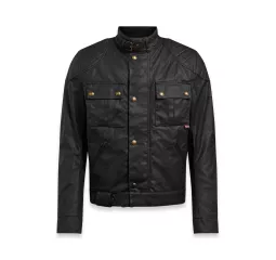 CAZADORA BROOKLANDS 2.0 WAX BLACK-BELSTAFF