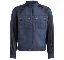 Casaco Temple Tec Nylon Dark Navy-Belstaff