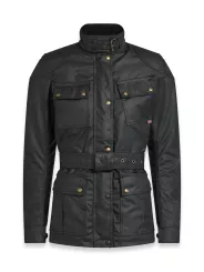 Trialmaster Pro Lady Wax6Oz Schwarze Jacke - Belstaff