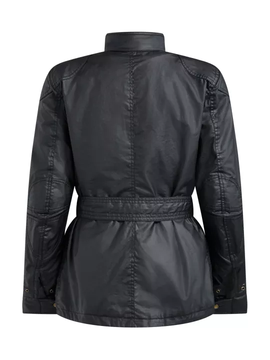 LADY JACKET Trialmaster PRO BLACK-WAX6OZ BELSTAFF