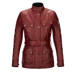 Veste Trialmaster Pro Lady Wax6Oz Racing Red - Belstaff