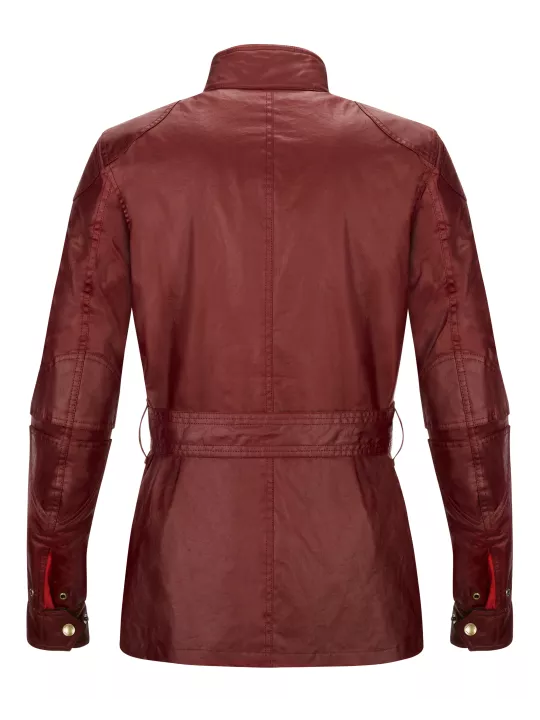 GIACCA TRIALMASTER PRO LADY WAX6OZ RACING RED - BELSTAFF