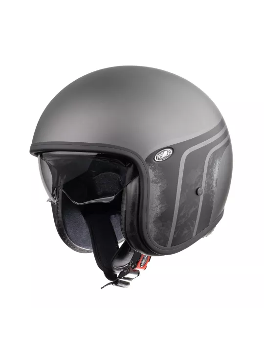 Vintage Btr17Bm Open Face Helmet - Premier