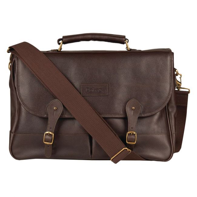 barbour leather bag