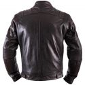 Jacket Helstons TRUST Leather Plain Black