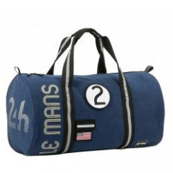 24H Le Mans LEGEND - Bag shape blue duffel