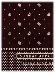 Halstuch Bandana - Sunday Speedshop