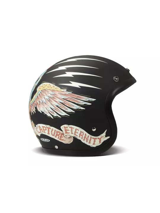 Casque Jet Vintage Eagle-Dmd