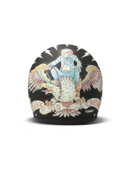 Capacete Jet Aberto Vintage Eagle-Dmd