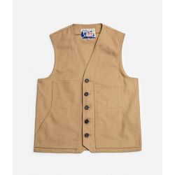 GILET JEANSNOT CANVAS-TONTON ET FILS