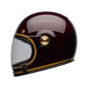 CASQUE BULLITT CARBON TRANSCEND GLOSS CANDY RED/GOLD - BELL