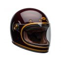 CASQUE BULLITT CARBON TRANSCEND GLOSS CANDY RED/GOLD - BELL