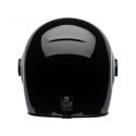 Bullitt Dlx Bolt Gloss Black/White Full Face Helmet - BELL