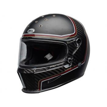 CASQUE ELIMINATOR CARBON RSD THE CHARGE MATTE/GLOSS BLACK - BELL