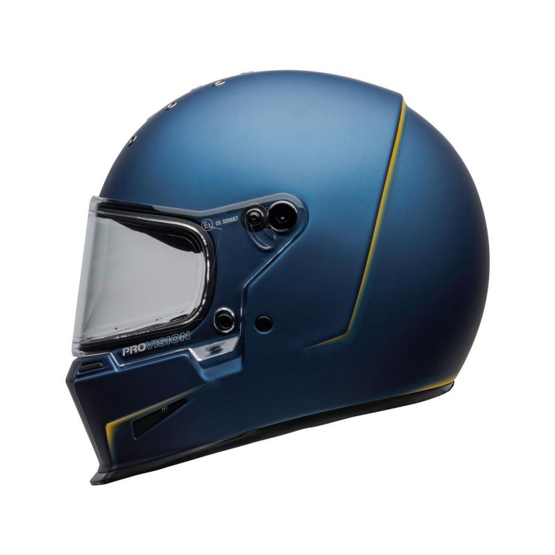 Bell Casque Helmet Bell Eliminator Vanish Matte Blue Yellow Taille M 7112252 