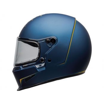 Eliminator Vanish Full Face Helmet Matt Blue/Yellow - BELL
