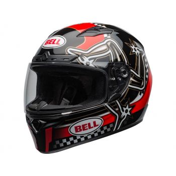 CASQUE QUALIFIER DLX MIPS ISLE OF MAN 2020 GLOSS RED/BLACK - BELL