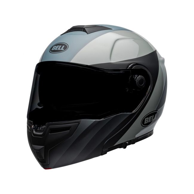 CASCO SRT MODULAR PRESENCE MATTE/GLOSS BLACK/GRAY|VINTAGE MOTORS