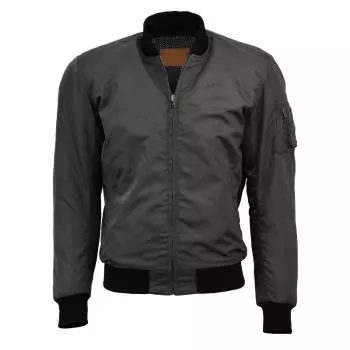 Men's Chester Quilted Black Leather Jacket - The Leather Jacketer