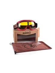 MASCHERA B3 GOGGLE REPLICA - MÂRKÖ (Burgundy)